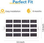 ICEPURE W10311524 Refrigerator Air Filter Replacement for Whirlpool AIR1, W10311524, 2319308, W10335147, 1876318, FreshFlow Air Filter, AP4538127, AH2580853, EA2580853, PS2580853, 6PACK