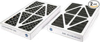 WEN Activated Carbon Air Filters, 5-Micron Inner Filter for 400 CFM Air Filtration Systems, Two Pack (AF9165C)