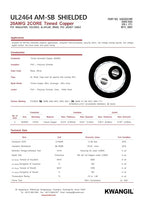2C 20AWG AMSB Shielded Cable Wire (UL2464) - Highly Flexible Str TC, PVC Ins, OS+TC BRD, PVC JKT for CNC Machine, Stepper Motor, VFD Spindle (Matte Black 100FT)