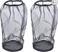 Universal 9 Inch Air Filter Cover, Air Intake Filter Sock Cover, Motorcycle Waterproof Air Filter Rain Sock Dustproof Protective Cover (Filter L), Pack of 2