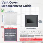 18"W x 18"H [Duct Opening Size] Steel Return Air Filter Grille - Removable Face/Door for 1 inch Filters -HVAC Vent Cover Grill - White [Outer Dimensions: 20 5/8"W X 20 5/8"H]