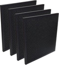 PUREBURG Replacement Activated Carbon Filter Compatible with Dri-Eaz DefendAir HEPA 700 Air Scrubber, 4-Pack For Air Purifier Clean VOCs Odor