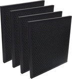 PUREBURG Replacement Activated Carbon Filter Compatible with Dri-Eaz DefendAir HEPA 700 Air Scrubber, 4-Pack For Air Purifier Clean VOCs Odor