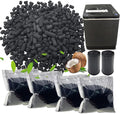 4-Pack Shurex Odor Absorbing Filter Refills for Vitamix FoodCycler Filters, Replacement Activated Carbon for Vitamix Foodcycler Replacement Filters