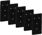5Pcs 481010716911Dryer Filters 5-Hole Design (Dimensions: 230 x 115 x 14MM) for Bauknecht Privileg Whirlpool HX 481010716911 Heat Pump Dryers, Condensing Dryer Sponge Filter Pad
