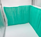 Paint Booth Intake Air Filter Panel, Crossdraft Spray Booth Filter Pad (8/case, 20" x 50")