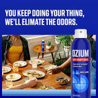 Ozium 805539-6 8 Oz. Air Sanitizer & Odor Eliminator for Homes, Cars, Offices and More - Original Scent, 6 Pack,Blue