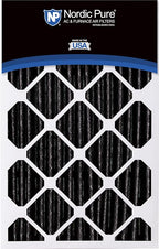 Nordic Pure 16x25x5 (15_3/4 x 24_3/4 x 4_3/8) Honeywell Replacement Air Filters MERV 12 Plus Carbon 2 Pack