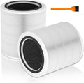 Core 400S Replacement Filter for LEVOIT Core 400S, Core 400S-P Smart Air Purifier, 3-IN-1 True HEPA and Activated Carbon Filter 2 Pack, Compare Part No. Core 400S-RF(LRF-C401S-P-WUS), White