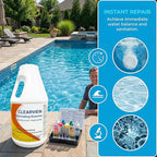 ClearView Chlorine Granules 10 Lbs for Swimming Pools, Calcium-Free Formula Quick Dissolving Spa Chlorinating Granules, Hot Tub Pool Chock Chlorine Granular Sanitizer