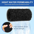 Pre Filter Sponge for Aquarium Shrimp Fry Fish Tank Filter Intake for Marina S10, S15 and S20 Filter,Imagitarium Replacement Filter Foam Cover Aquarium Filter Media Protects Baby Fish & Shrimp-8Pack