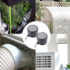 Grow Tents Vent Cover, Easy Installation, 15x9x1cm, Dustproof Duct Filter, Flexible Ducting Cover, Protective & Efficient, for Indoor Greenhouses, Kitchens, RVs,