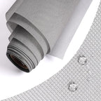 High Density Screen Pollen Proof Net Dust and Pollen Proof Screen Mesh Replacement Door and Window Mesh(49"x168")