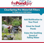 The Pond Guy ClearSpring Pro Waterfall