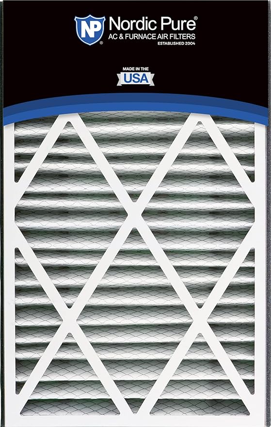 Nordic Pure 16x25x3 (Actual Size: 15 13/16 x 24 5/16 x 3) MERV 8 Trion Bear Cub 255649-101 Replacement Pleated AC Furnace Air Filters 7 Pack