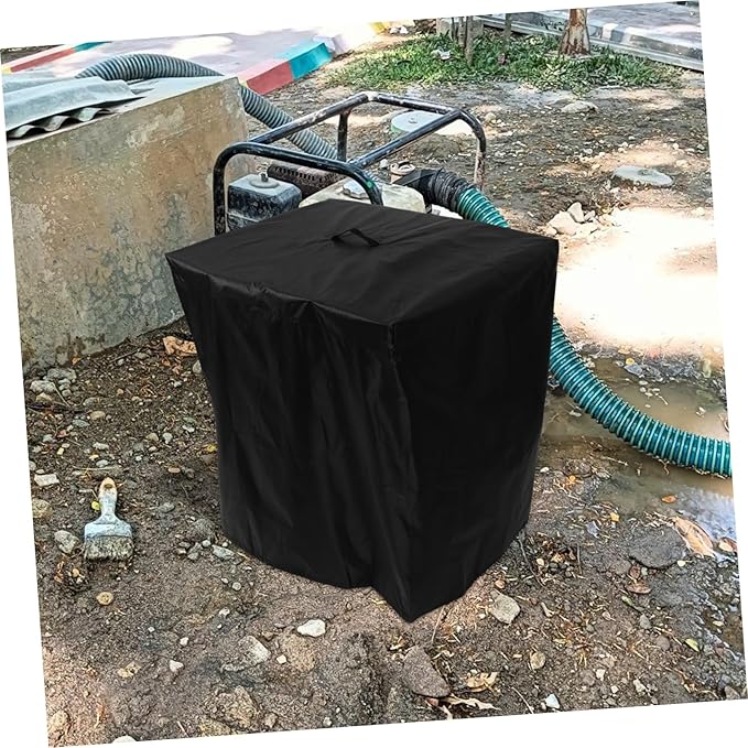 Garden Pump Cover Heavy-Duty Quick Installation Fits Filter Pumps Outdoor Protection for Sand Winter Small
