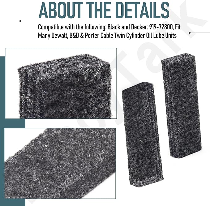 4-Pack 26517 Air Compressor Air Filter for Craftsman, DeVilbiss, Porter Cable & Sears, Fits CPL6025, CPLC7060V, C5510, RAL5G20 Model - Replace 265-17
