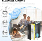3 pack FLT4825 Filter B Replacement ＆ LB4000 Compatible with G-Guardian Filter B Purifier AC4825 AC4825E AC4300 AC4800 AC4900 AC4850, 3 HEPA Filters + 9 Carbon filters+ 1 lb4000 uv light bulb