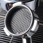 58mm Magnetic Espresso Portafilter Dosing Funnel and Puck Screen Set Coffee Dosing Ring And Filter Compatible with 58mm Portafilter Basket Premium Espresso Machine Accessories