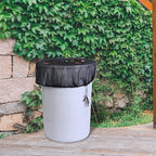 37.5 Inch Mesh Cover for Rain Barrel,Rain Bucket Leaf Filter Screen Cover,Pack of 2