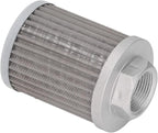WALFRONT Hydraulic Suction Filter Stainless Steel Oil Filter 40LMin Rate for Hydraulic Systems Automotive and Engineering Machinery