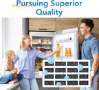 ICEPURE W10311524 Upgraded Refrigerator Air Filter Replacement for Whirlpool AIR1, W10311524, 2319308, W10335147, 1876318, FreshFlow Air Filter, AP4538127, AH2580853, EA2580853, PS2580853, PACK of 4