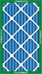 Filterbuy 18x30x2 Air Filter MERV 13 Optimal Smoke & Allergy Defense (6-Pack), Electrostatic Pleated HVAC AC Furnace Filters Replacement, Made in USA (Actual Size: 17.50 x 29.50 x 1.75)