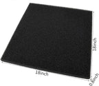 Aquarium Filter Bio Sponge Pad, Foam Sponges Filter Media, Cut fit it Filter Accessories for Fish Tanks and Ponds (18"x18"x0.8" (35PPI) 2 Pack)