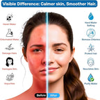 Engineered with an Advanced 17-STAGE System, This Bath Filter for Tub Includes Vitamin C & E + Minerals, Removes Chlorine & Softens Hair, Skin & Nails, 7000-Gallon Long-Life Cartridge | Patent Pending