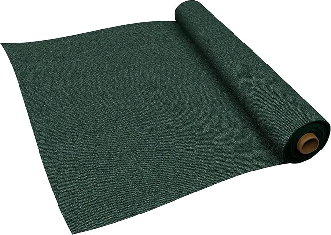 TANG Sun Shade Fabric Roll 8'x40' Shade Cloth for Garden Dark Green HDPE Mesh Shading Pergola Cover Replacement Canopy, 95% Blockage Sunshades for Outdoor Patio Backyard Plant