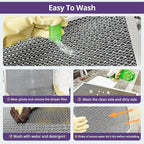 12x24x1 Furnace Filter-MERV8, Washable & Reusable Electrostatic Air Filter, AC/HVAC Furnace Filter, Permanent Air Filter, Breathe Fresher, Easy Install