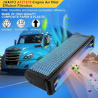 AF27879 Engine Air Filter Compatible with Freightliner 08-17 Cascadia,10-16 Coronado,DD13 DD15 DD16 Cummins ISX12 ISX15 Engine Trucks Accessories Parts Replaces CA5790 CA11249 AF56500