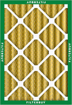 Filterbuy 16x20x4 Air Filter MERV 11 Superior Pet & Allergy Defense (6-Pack), Electrostatic Pleated HVAC AC Furnace Filters Replacement, Made in USA (Actual Size: 15.50 x 19.50 x 3.63)