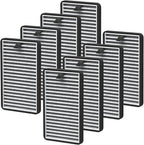 8 Pack For DSTx HEPA + Carbon Filters Replacement Compatible with Clarifion DSTx Mini Personal Portable Air Purifiers for Home, Bedroom and Pets, Works for Dust, Smoke,Odors and Airborne Particles