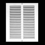 Fits 8x10 Duct Opening | Steel Return Air Grille by Handua | Vent Cover Grill for Sidewall and Ceiling | White | HVAC Cold Air Intake Grille | Outer Dimensions: 9.75"W X 11.75"