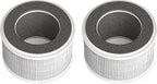 Nispira True HEPA Air Filter Replacement Compatible with hOmeLabs 3-in-1 Compact Ionic HEPA Air Purifier, 2 Packs (NOT COMPATIBLE WITH OTHER BRAND BUT ONLY HOMELABS COMPACT AIR PURIFIER)