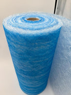 Paint Booth Exhaust Fiberglass Filter Roll, Blue/White Paint Arrestor for Spray Booth (20.5" x 100ft)