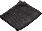 PATIKIL 47.2" x 39.4" Air Conditioner Air Filter Material, Plastic Dustproof Filtering Mesh Screen Replacement for Air Conditioning, Black