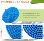 Car Wash Bucket,10.28 Inch Diameter Car Wash Filter for Collecting Sediment & Grit,Universal Essentials Car Cleaning Accessories for Most Cars Trucks SUVs (Blue)
