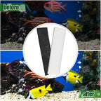 Pangda 12 Pcs Carbon Filter Foam Pads and Foam Filters Compatible with U4 Range of Internal Underwater Sponge Aquarium Underwater Filter Accessories for Internal Replacement Aquarium Fish Tank