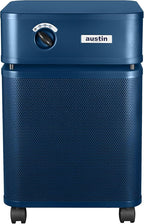 Austin Air HealthMate Plus Standard Air Purifier Midnight Blue - Advanced 4- Stage Filtration Air Purifiers For Home with Activated Carbon & Zeolite - Ideal as Air Purifiers for Bedroom Model B450
