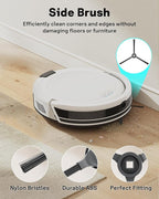 Leemone 18 Pcs Replacement Parts for Shark Navigator AV2110S AV2120 RV2120AE RV2110 Robot Vacuum, 1 Main Brush, 2 Pre Filters, 2 HEPA Filters, 6 Side Brushes, 3 Foam & Felt Filters, 3 Base Filters