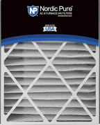 Nordic Pure 20x25x5 (Actual Size: 19 3/4 x 24 1/4 x 4 7/8) Air Bear Replacement 266649-102 MERV 15 Air Filters 2 Pack