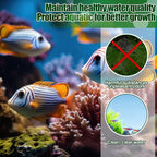 Pangda 12 Pcs Carbon Filter Foam Pads and Foam Filters Compatible with U3 Range of Internal Underwater Sponge Aquarium Underwater Filter Accessories for Internal Replacement Aquarium Fish Tank