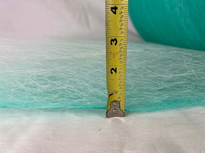 wioboy Paint Booth Exhaust Filter Roll, (30" x 300ft) 15 Gram Fiberglass Paint Arrestor for Spray Booth