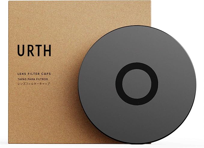 Urth 55mm Metal Lens Filter Caps - Durable Protective Cover for Camera Lens Filters with Precision Fit