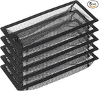 Floor Register Cover Trap，Floor Air Vent Cover Screen for Home Air Vent Filters 5-Pack Floor Vent Mesh Filters Net Trap… (4 x 10 Inch)