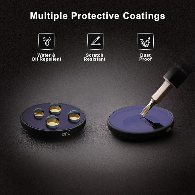 Haoge Star Filter for Insta360 GO Ultra, 6 Points Starlight Twinkle Starburst Sparkling Effect Lens Filter, Optical Glass/Multi-Coated Filters