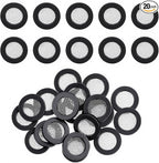 20 Pack Shower Head Filter Gasket 3/4" Shower Head Washer Gasket with Wire Mesh Middle Seal O Ring Hose Net for 1/2" Handheld Hose Connector Prevent Leakage Filter Gaskets