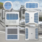 RV Air Conditioner Filter - RV 5.25" Round Air Duct AC Filter Replacement MERV 8 Air Filter (8 Pack)